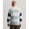 Vans 2-Tone Stripe Ward Rugby Ls - Polo-Shirt - Herren | Hardloop