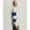 Vans 2-Tone Stripe Ward Rugby Ls - Poloshirt - Heren | Hardloop