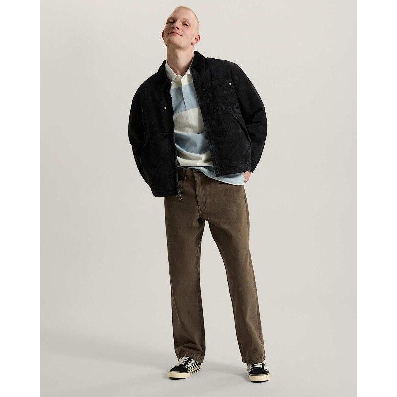 Vans 2-Tone Stripe Ward Rugby Ls - Polo - Hombre | Hardloop