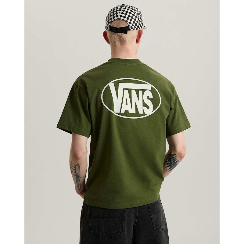 Vans Oval Logo Loose Ss Tee - T-shirt - Men's | Hardloop