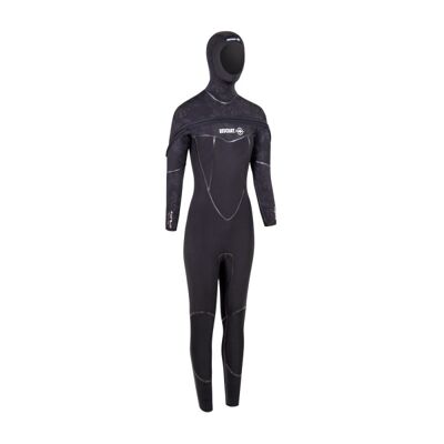 Med C-Zip Femme - 8/7 Mm Avec Zip Frontal Horiz. - Diving wetsuit - Women's