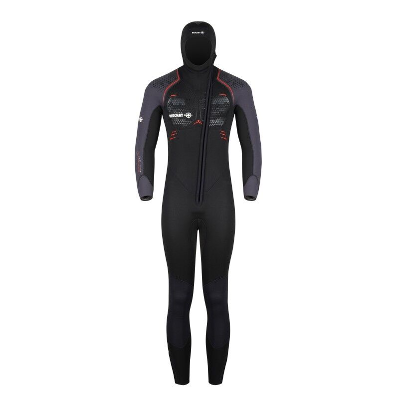 Beuchat Optima 2 - Monopièce Cagoule Attenante 7 Mm - Traje de buceo - Hombre | Hardloop