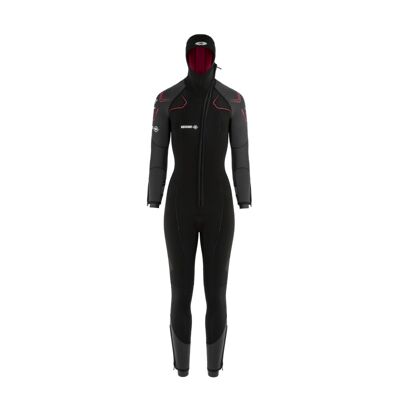 Focea Comfort 7 Femme - Monopièce Cagoule Attenante 7 Mm - Combinaison de plongée femme