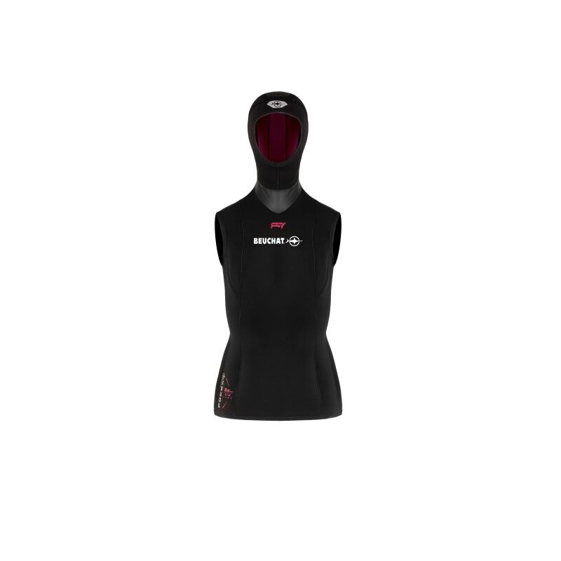 Beuchat Gilet Focea Femme Avec Cagoule Attenante 2,5 Mm - Neoprene jacket | Hardloop