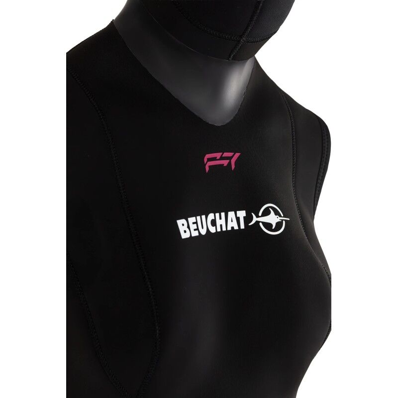 Beuchat Gilet Focea Femme Avec Cagoule Attenante 2,5 Mm - Casaco de neoprene | Hardloop