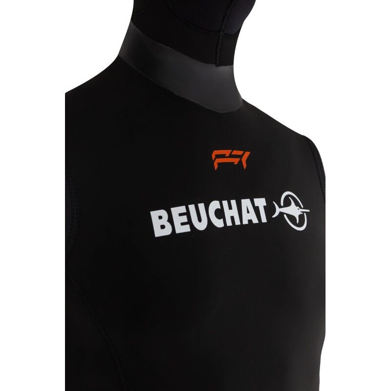 Beuchat Gilet Focea Homme Avec Cagoule Attenante 2,5 Mm - Neoprenjacke | Hardloop