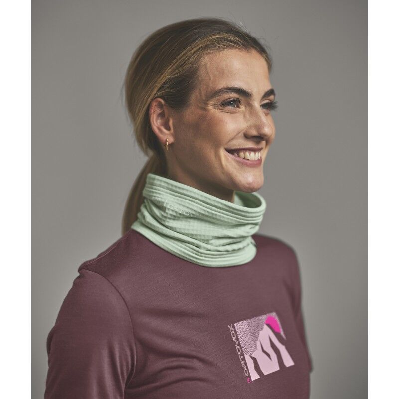 Ortovox Fleece Grid Neckwarmer - Neck warmer | Hardloop