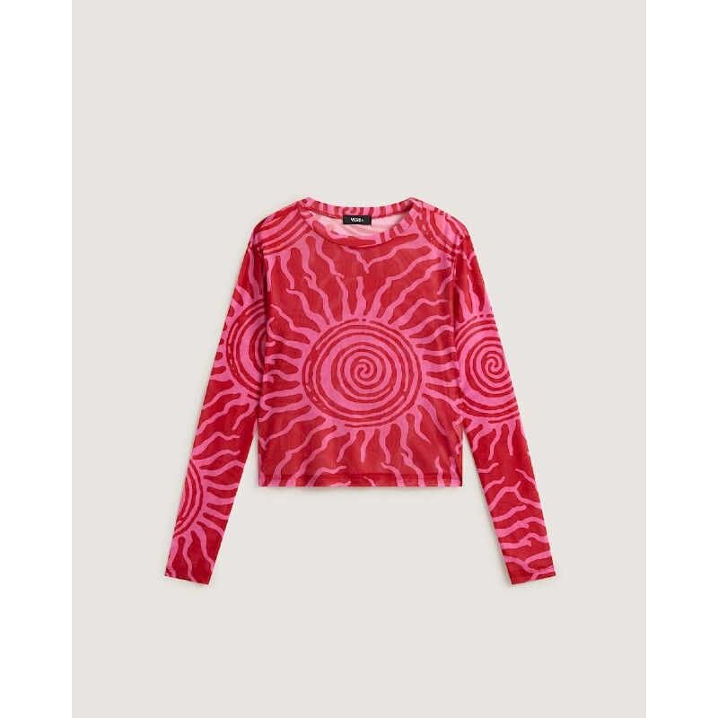 Vans Ludlow Mesh Long Sleeve - T-shirt - Dam | Hardloop