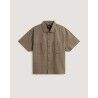 Vans Larkspur Textured Solid Ss Shirt - Hemd - Herren | Hardloop