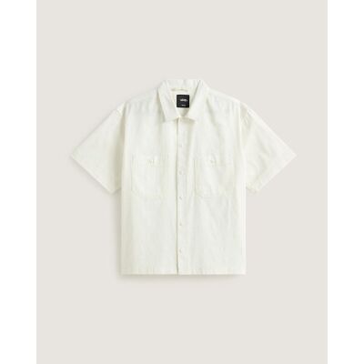 Larkspur Textured Solid Ss Shirt - Koszula meski