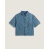Vans Cyrus Straight Hem Denim Ss Woven - T-Shirt - Herren | Hardloop