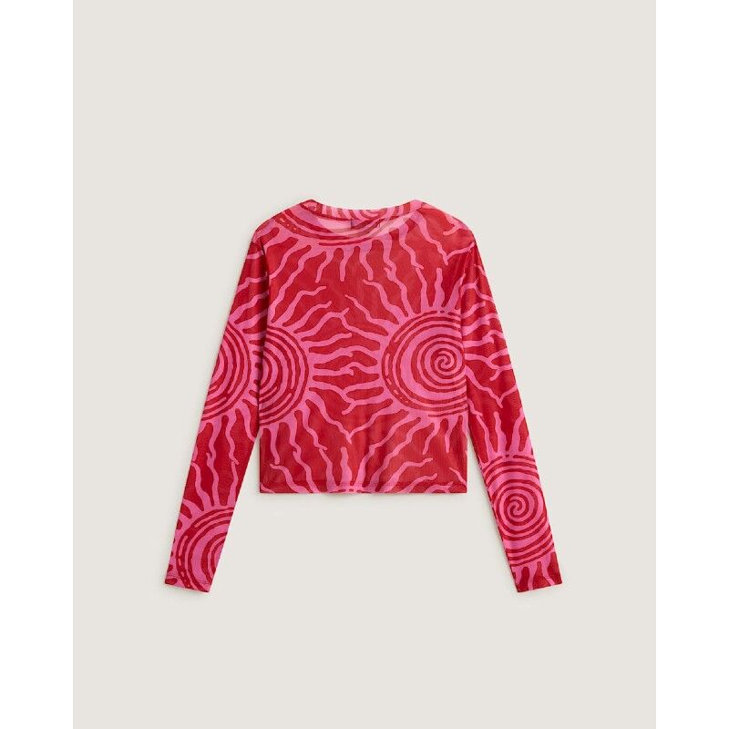Vans Ludlow Mesh Long Sleeve - T-Shirt - Damen | Hardloop
