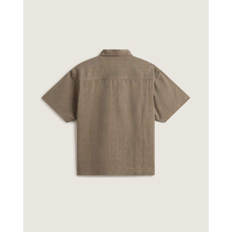 Vans Larkspur Textured Solid Ss Shirt - Shirt - Men's | Hardloop