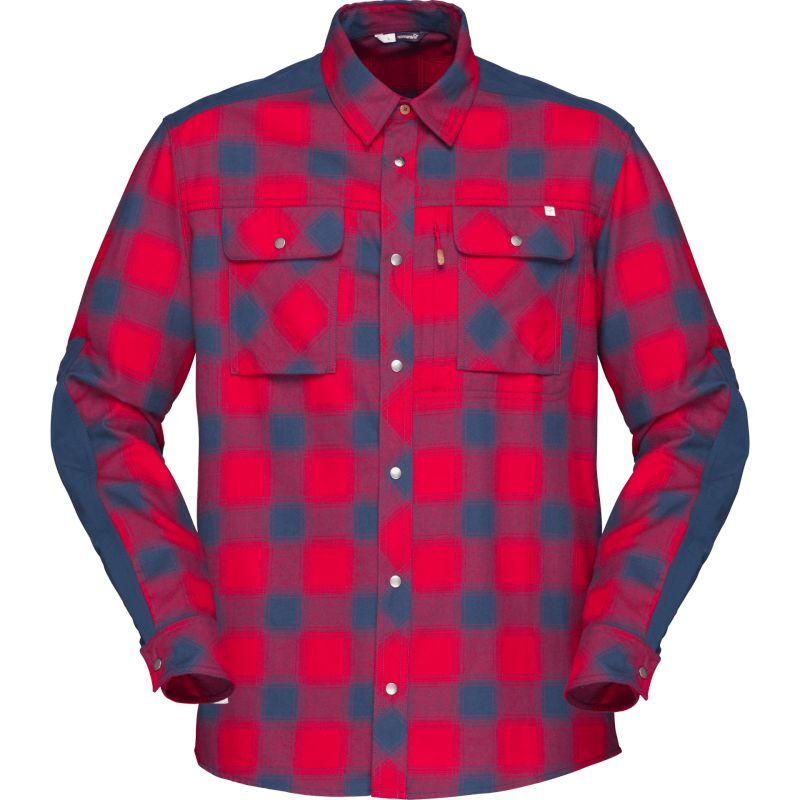 Norrona Svalbard flannel Shirt - Camisa homem | Hardloop