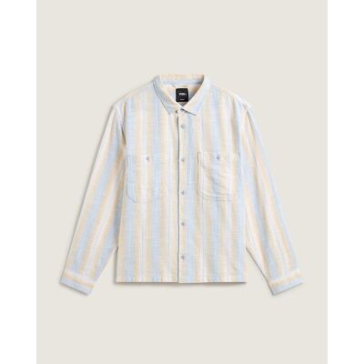 Larkspur Lightweight Stripe Ls - Shirt - Men's