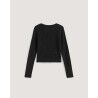 Vans Teri Waffle Long Sleeve 2.0 - T-shirt - Dam | Hardloop