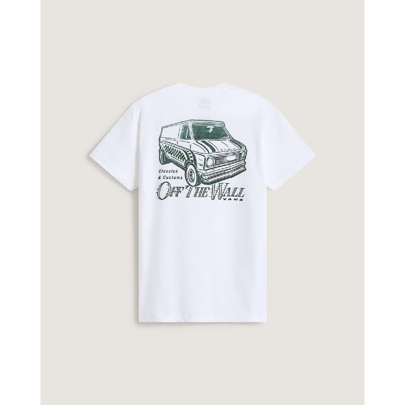 Vans Take A Ride Ss Tee - T-shirt - Herrer | Hardloop