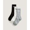 White / Black / Heathergrey