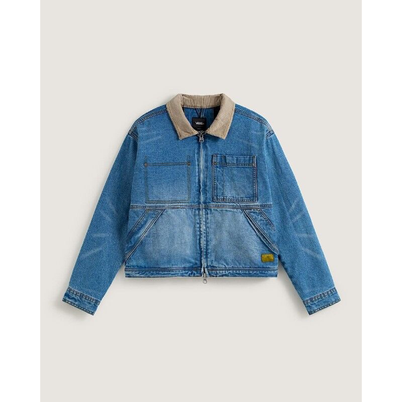 Vans Nicola Cropped Chore Denim Jacket - Veste femme | Hardloop