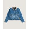 Vans Nicola Cropped Chore Denim Jacket - Jacket - Women's | Hardloop