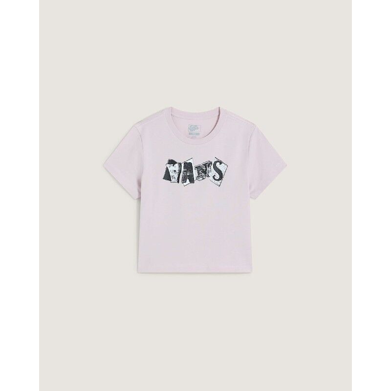 Mix Collage Crew Ss Tee - T-shirt mulher