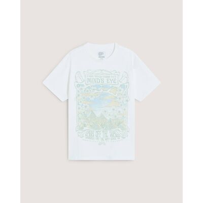 Minds Eye Oversized Ss Tee - T-paita - Naiset