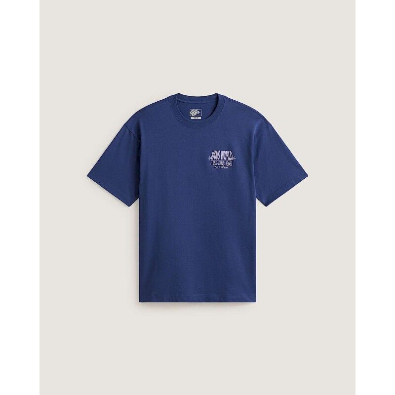 Vans World Intl Ss Tee - T-shirt - Herr | Hardloop