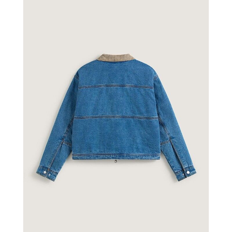 Vans Nicola Cropped Chore Denim Jacket - Jacket - Women's | Hardloop
