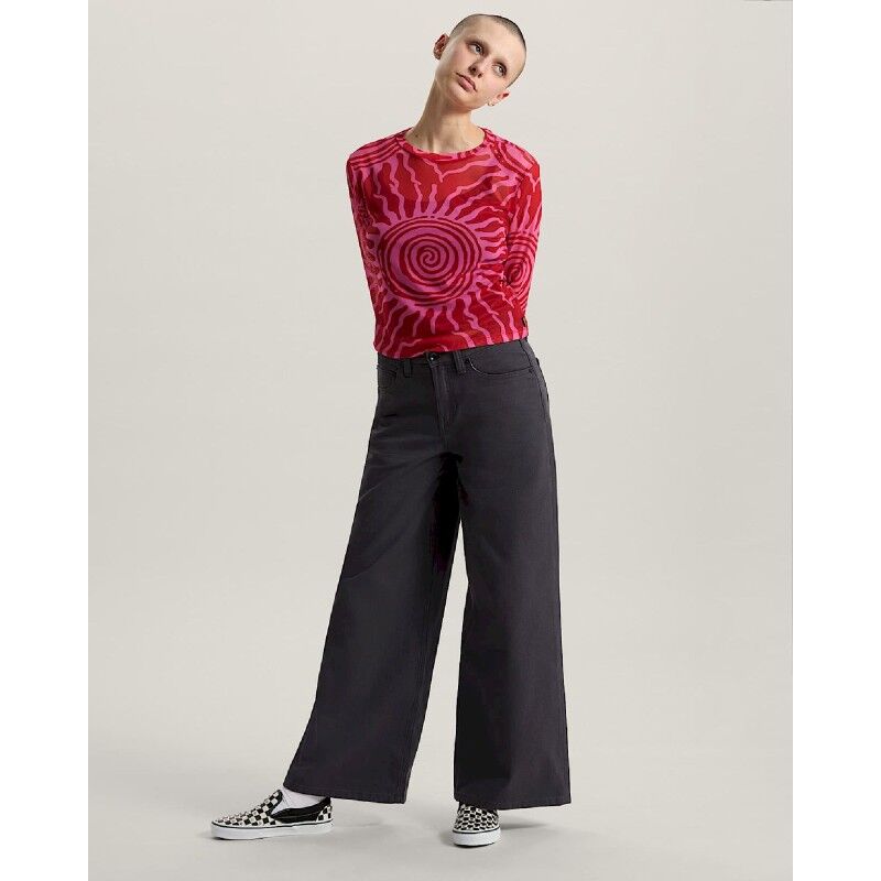Vans Ludlow Mesh Long Sleeve - T-shirt - Dames | Hardloop