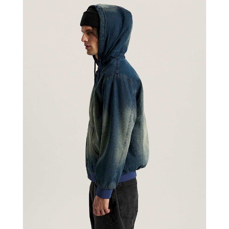 Vans Eli Workwear Denim Full Zip Jacket - Takki - Miehet | Hardloop