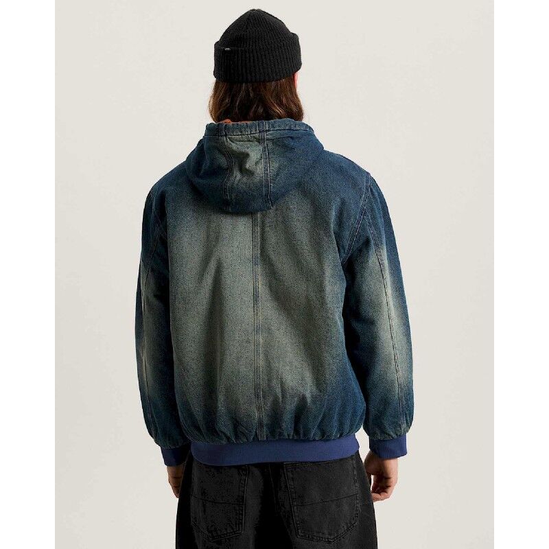 Vans Eli Workwear Denim Full Zip Jacket - Takki - Miehet | Hardloop