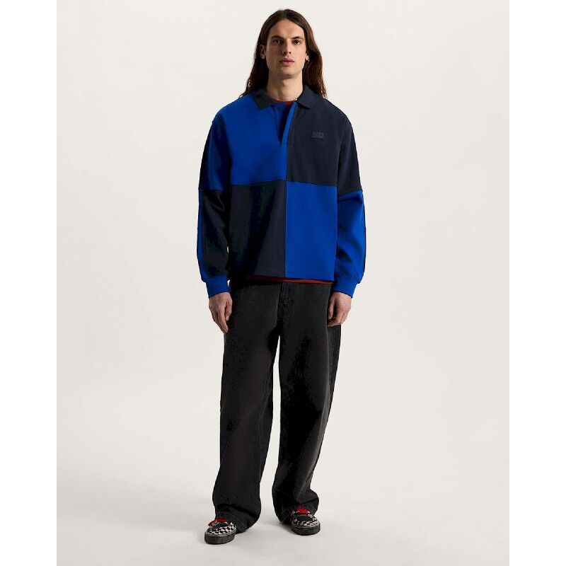 Vans Check Rugby Ls Knit - Polo shirt - Men's | Hardloop