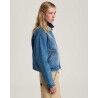 Vans Nicola Cropped Chore Denim Jacket - Veste femme | Hardloop