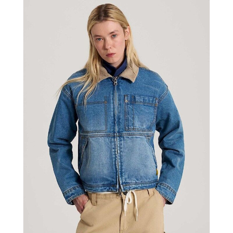 Nicola Cropped Chore Denim Jacket - Jacket - Women's