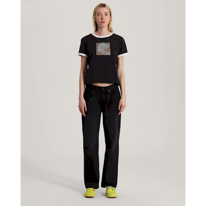 Vans Places I Wish To Go Ringer Ss Tee - T-shirt - Women's | Hardloop