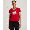 Vans Center Chest Ringer Ss Tee - Camiseta - Mujer | Hardloop