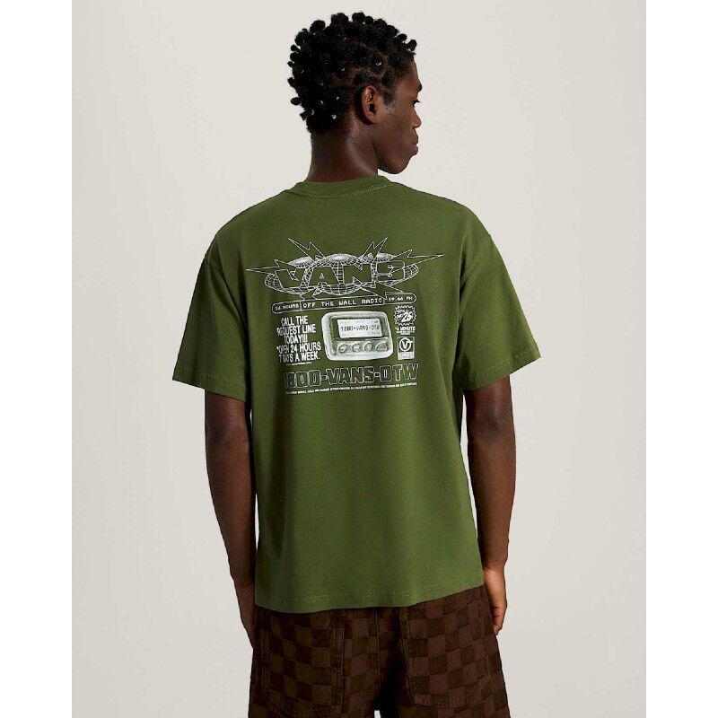 Vans Hotline Radio Ss Tee - T-shirt - Herr | Hardloop