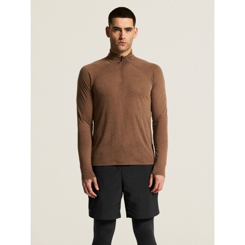 Craft Wool LS Tee - Giacca in pile - Uomo | Hardloop