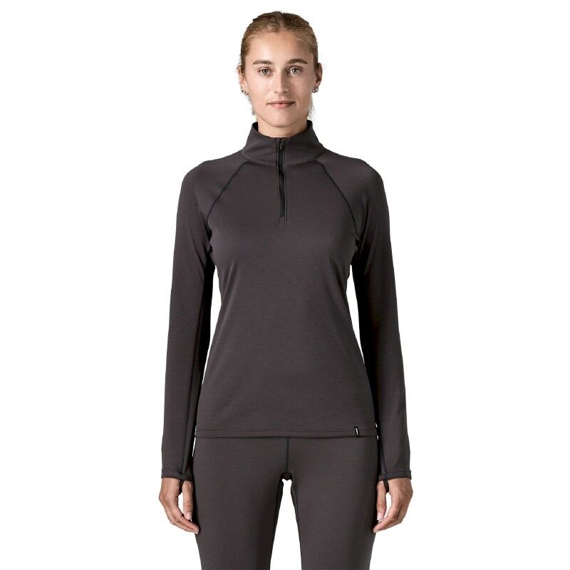 W's Cap MW Zip Neck - Sous-vêtement thermique femme