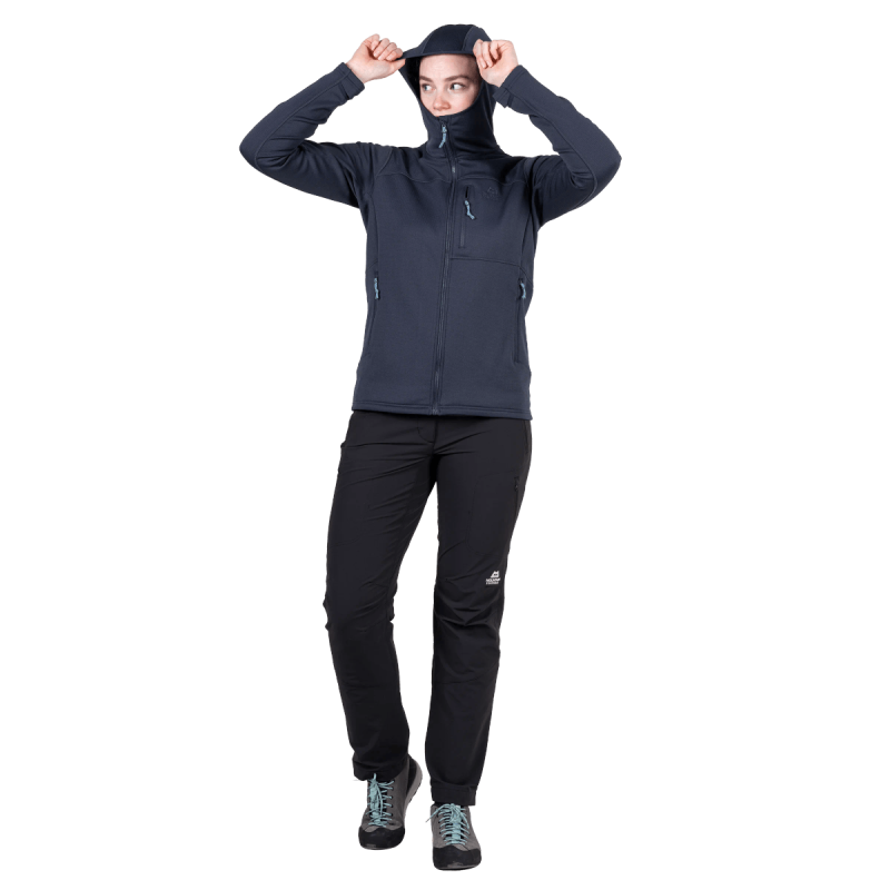 Mountain Equipment Durian Hooded Jacket - Polar mulher | Hardloop