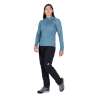 Mountain Equipment Cerrig LS Zip T - T-shirt - Dam | Hardloop