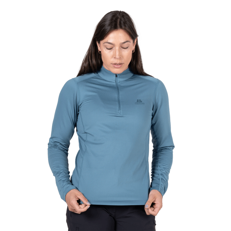 Mountain Equipment Cerrig LS Zip T - T-shirt mulher | Hardloop