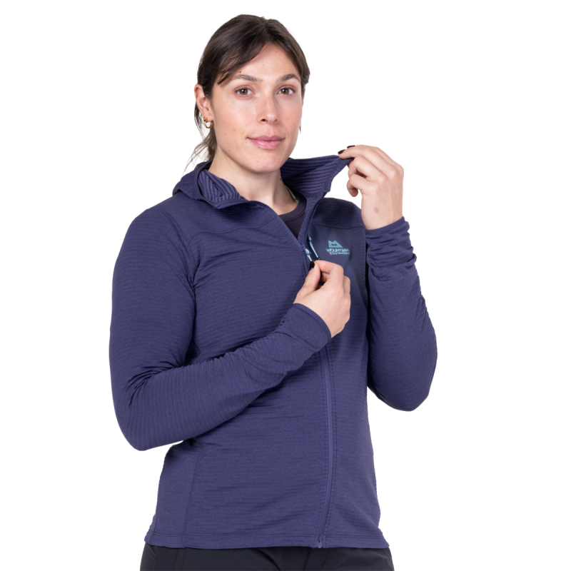 Mountain Equipment Lumiko Hooded Jacket - Polaire femme | Hardloop
