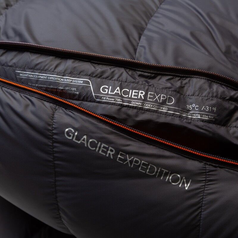 Mountain Equipment Glacier Expedition Long - Sacco a pelo uomo | Hardloop