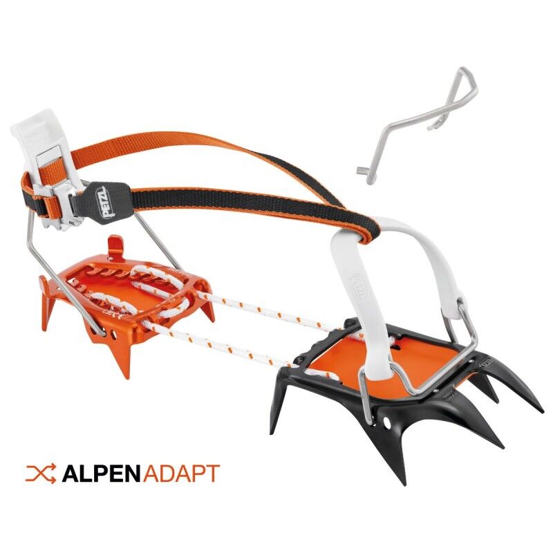 Petzl Leopard Hybrid Leverlock Universel - Stegjärn | Hardloop