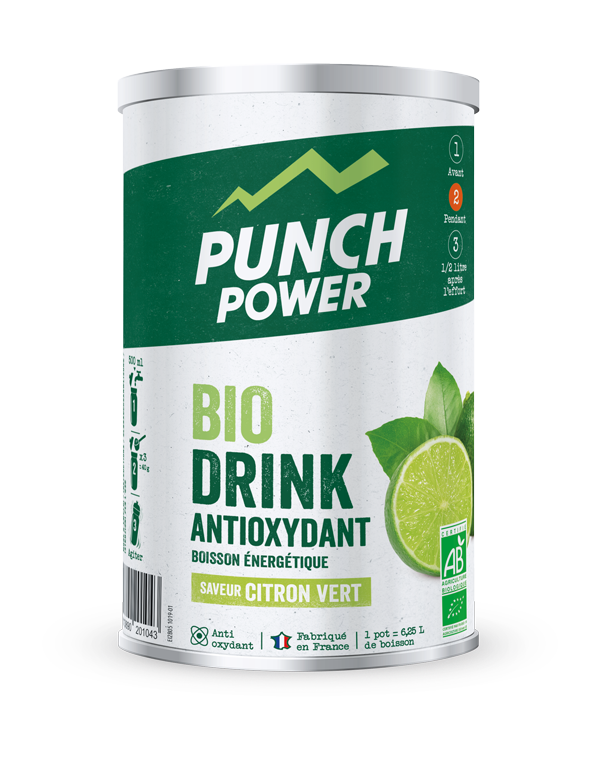 Punch Power Biodrink Citron Vert Antioxydant - Boisson énergétique | Hardloop