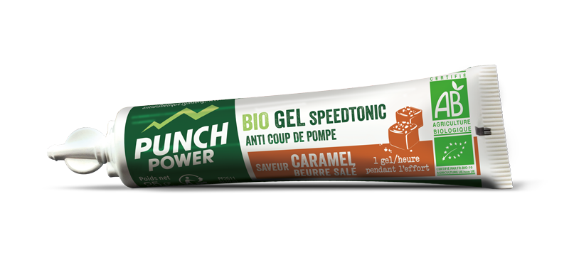Punch Power Speedtonic Caramel Beurre Salé - Boîte 6 gels énergétiques | Hardloop