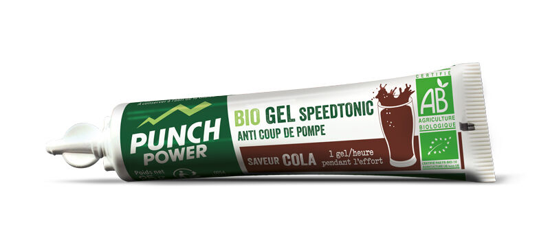 Punch Power Speedtonic Cola - Boîte 6 gels énergétiques | Hardloop