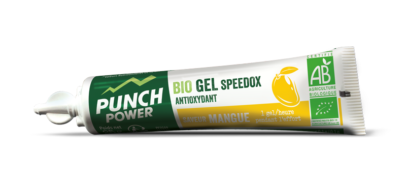 Punch Power Speedox' Mangue - Boîte 6 gels énergétiques | Hardloop