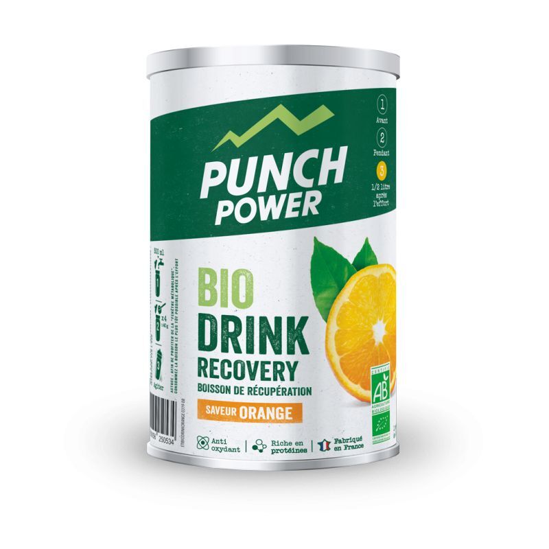 Punch Power Biodrink Recovery Orange - Pot 400 g - Napój energetyczny | Hardloop